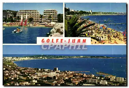 Cartes postales moderne Golfe Juan La Cote d'Azur French Riviera