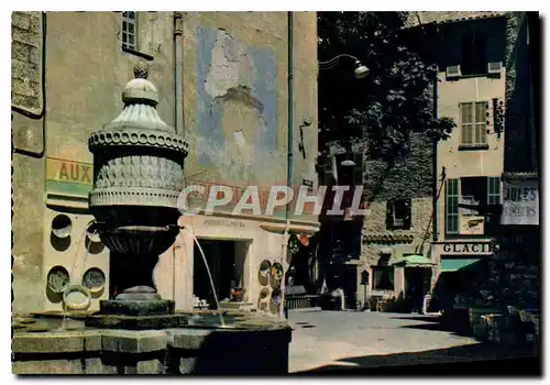 Cartes postales moderne Vence la Jolie La Place et la Fontaine du Peyra