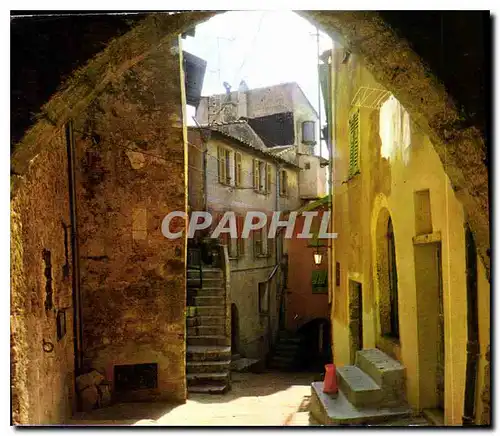 Cartes postales moderne Roquebrune Village AM Rue du Chateau Feodal