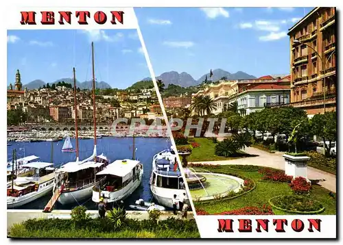 Cartes postales moderne Menton