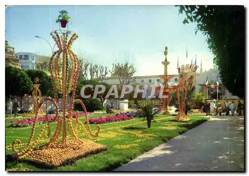 Cartes postales moderne Menton Le Jardin