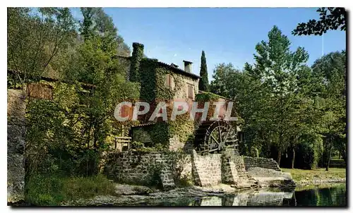 Moderne Karte Cote d'Azur French Riviera La Colle sur Loup