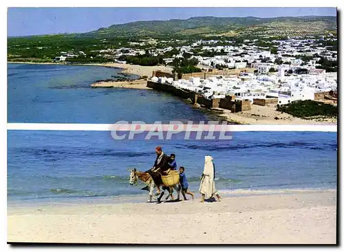 Moderne Karte Hammamet Tunisie