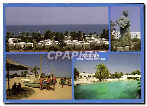 Cartes postales moderne Tunisie Zarzis Hotel Club Sangho