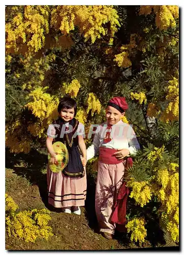 Cartes postales moderne Cote d'Azur Enfants en Costumes Nicois