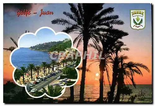 Cartes postales moderne La Cote d'Azur Golfe Juan La Plage