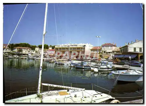 Moderne Karte La Cote d'Azur Six Fours Le Port du Brusc