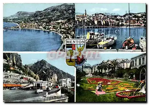 Cartes postales moderne Souvenir de Menton Vue generale