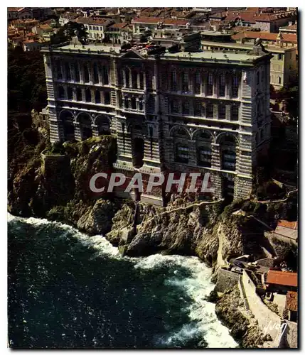 Moderne Karte Musee Oceanographique Aquarium de Monaco