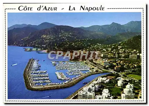 Cartes postales moderne Cote d'Azur La Napoule Vue aerienne les Marinas le port de plaisance au fond l'Esterel