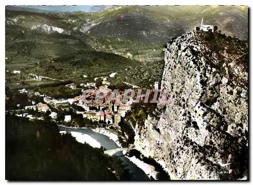 Cartes postales moderne Castellane Basses Alpes Vue generale et Notre Dame du Roc