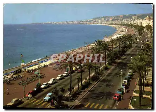 Moderne Karte Nice La Promenade des Anglais