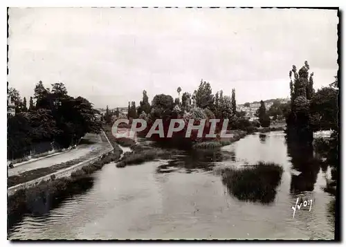 Moderne Karte Angouleme Charente Les rives de la Charente