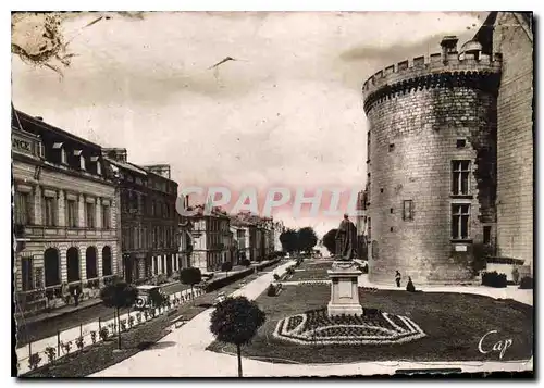 Moderne Karte Angouleme Perspective des Jardins de l'Hotel de Ville