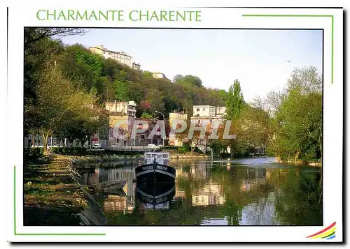 Moderne Karte Charmante Charente Les Quais a Angouleme