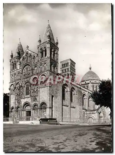 Moderne Karte Angouleme Cathedrale Saint Pierre