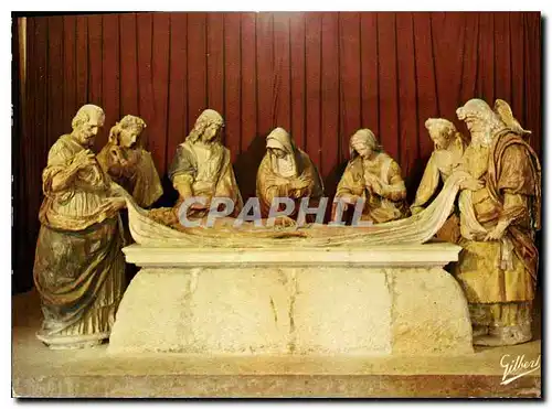 Cartes postales moderne Eglise de Verteuil sur Charente La Mise au Tombeau Chef d'Oeuvre en terre cuite de la Renaissanc