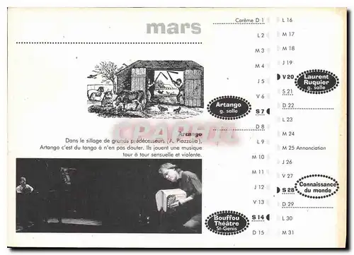 Cartes postales moderne Artango Grand Salle