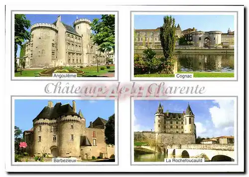 Moderne Karte Chateaux de la Charente