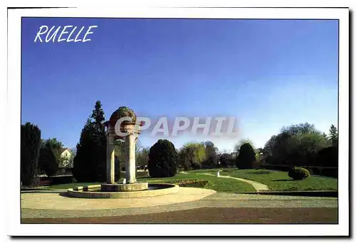Cartes postales moderne Ruelle Charente Jardin de la Touvre