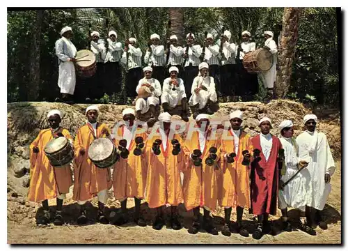 Cartes postales moderne Tunisie Groupe Folklorique de Nefta