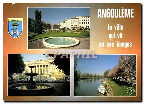 Cartes postales moderne Angouleme la ville qui vit en ses images