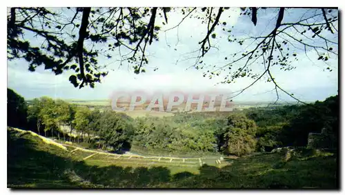 Moderne Karte Rouillac Charente Au Temple Ruines d'une commanderie