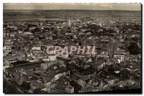 Moderne Karte Cognac Charente Vue generale aerienne