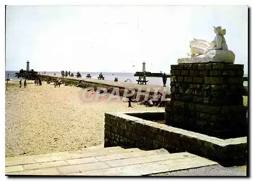 Moderne Karte Le Grau d'Agde Herault et les 2 Phares a l'embouchure de l'herault Amphitrite La Deesse de la Me