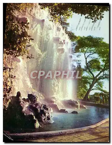 Cartes postales moderne Nice Capitale Mondiale du Tourisme La Cascade du Chateau