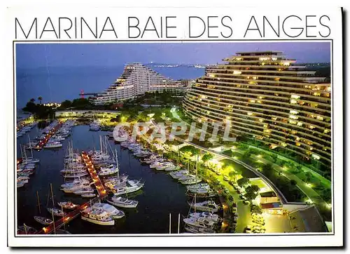 Moderne Karte Marina Baie des Anges