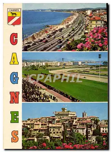 Cartes postales moderne Cote d'Azur Cagnes Alpes Maritimes