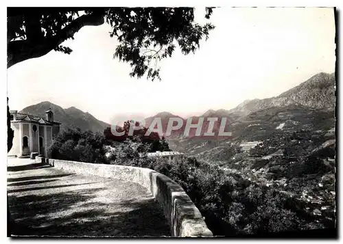 Cartes postales moderne Menton N D de l'Annonciade Le Monastere et les Montagnes