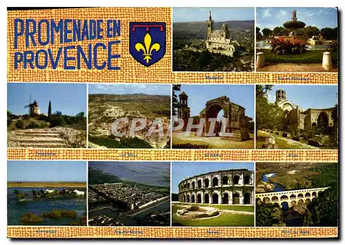 Cartes postales moderne Promenade en Provence