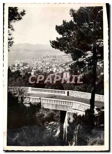 Cartes postales moderne La Cote d'Azur Cannes Vue prise de Super Cannes