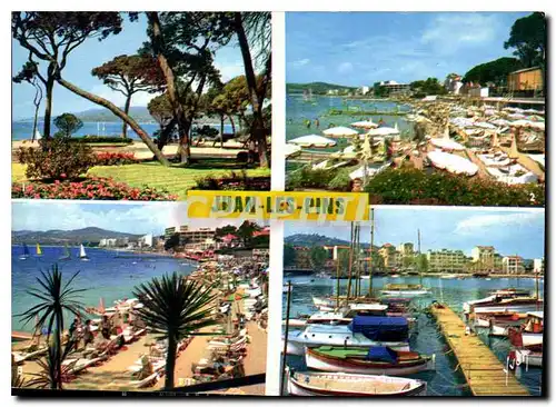 Cartes postales moderne La Cote d'Azur miracle de la nature Juan les Pins Alpes Maritimes