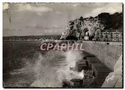 Moderne Karte La Cote d'Azur Nice Alpes Maritimes Monument aux Morts