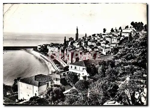 Cartes postales moderne Menton La Vieille Ville vue generale