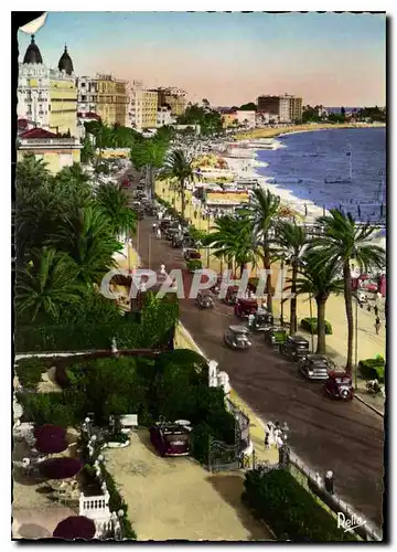 Cartes postales moderne La Cote d'Azur Cannes La Promenade de la Croisette