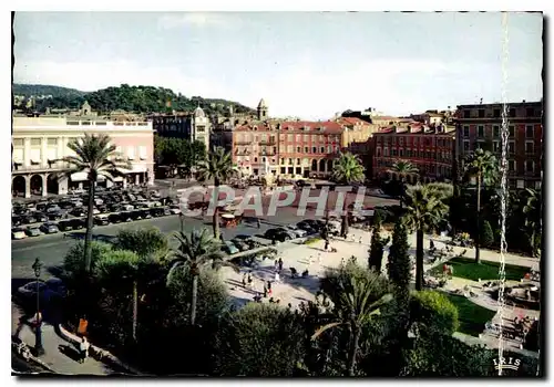 Cartes postales moderne Reflets de la Cote d'Azur Nice Vue d'Ensemble de la Place Massena