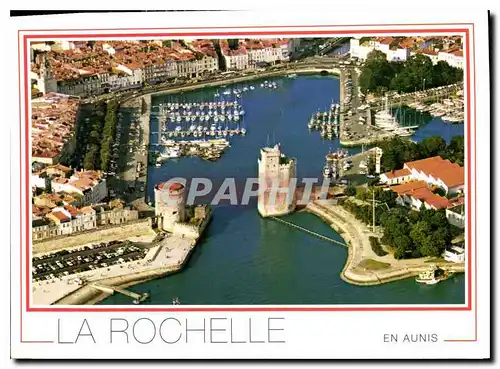 Moderne Karte La Rochelle en Aunis