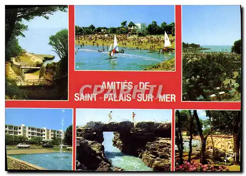 Cartes postales moderne Cote de Beaute Saint Palais sur Mer Charente Maritime