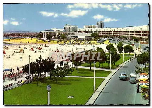 Moderne Karte Royan Partie Sud du Front de Mer Le Terre plein du Casino