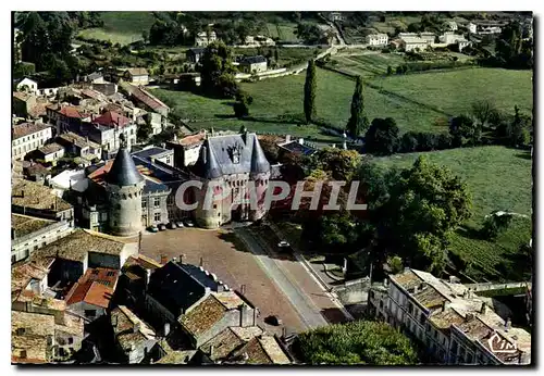 Moderne Karte Jonzac Ch Mar Vue aerienne Le Chateau