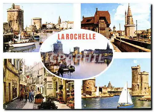 Cartes postales moderne La Rochelle Charente Maritime Le Port