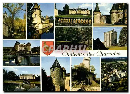 Cartes postales moderne Chateaux des Charentes