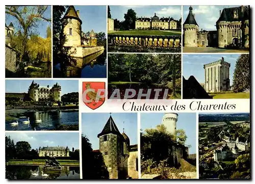 Cartes postales moderne Chateaux des Charentes