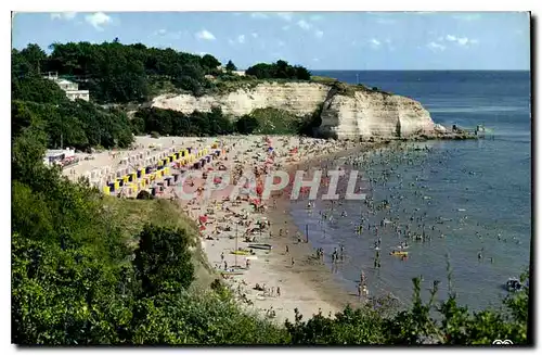 Moderne Karte Meschers Charente Maritime La Plage des Nonnes