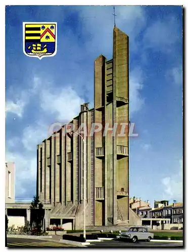 Cartes postales moderne Royan Clocher de l'Eglise Notre Dame et facade sud