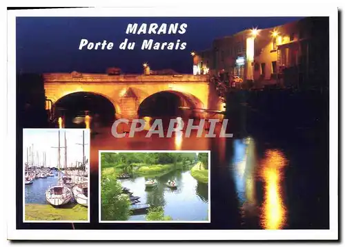 Cartes postales moderne Marans Porte du Marais